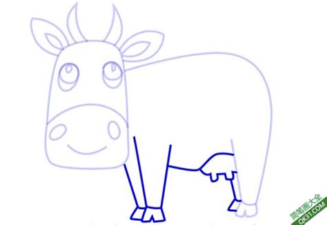 牛 怎麼畫|用数字5画牛 ～ Cow